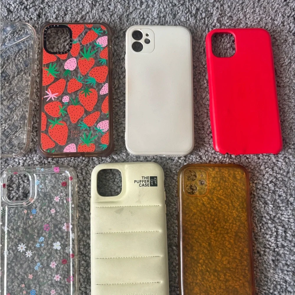 Lot of 9 iphone 11 phone‎ cases
